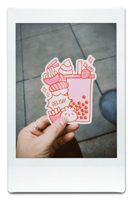 feed meimei Delish Sticker